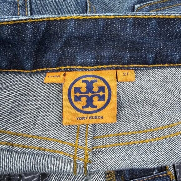 TORY BURCH Super Skinny Jean Size 27 Blue - Picture 4 of 10